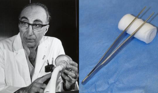 Debakey forceps: Michael Ellis Debakey