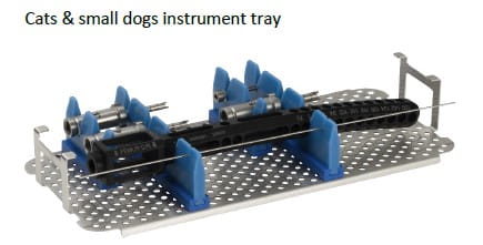 cat and dog instrument tray